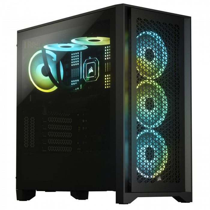 Corsair 4000D AIRFLOW Tempered Glass (Noir) - Pc Gamer Casa