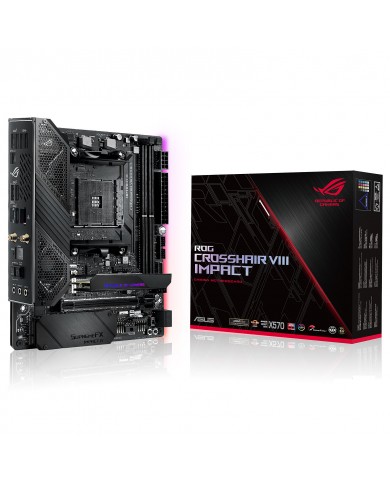 ASUS ROG CROSSHAIR VIII IMPACT  - Pc Gamer Casa