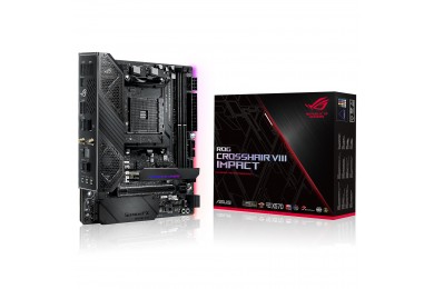 ASUS ROG CROSSHAIR VIII IMPACT  - Pc Gamer Casa ASUS ROG CROSSHAIR VIII IMPACT  - Pc Gamer Casa