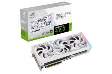 ASUS ROG Strix RTX 4090 White OC Edition 24GB - Pc Gamer Casa