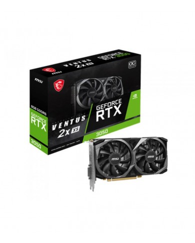 MSI RTX 3050 VENTUS 2X XS 8 Go OC GDDR6 - Pc Gamer Casa