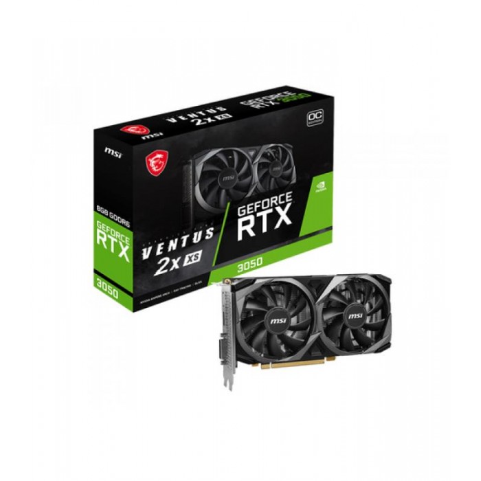 MSI RTX 3050 VENTUS 2X XS 8 Go OC GDDR6 - Pc Gamer Casa