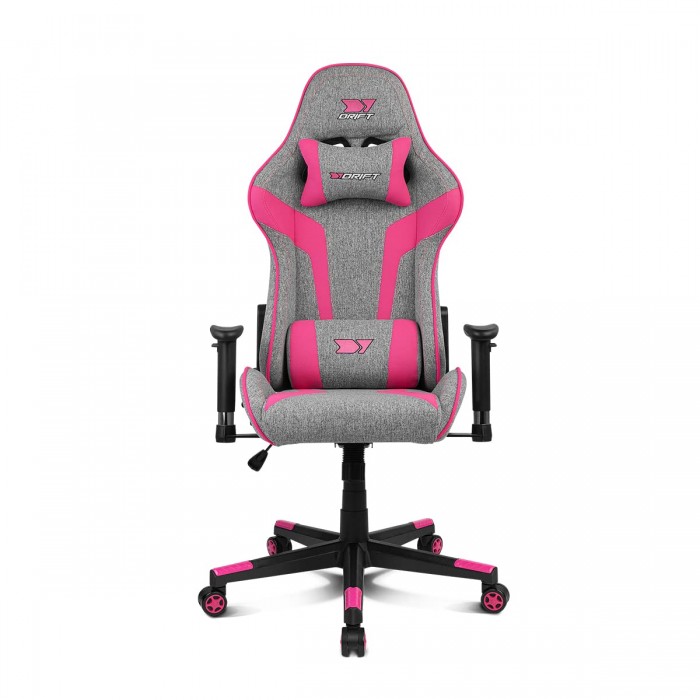 Chaise Gaming Drift DR90 PRO Gris / Rose