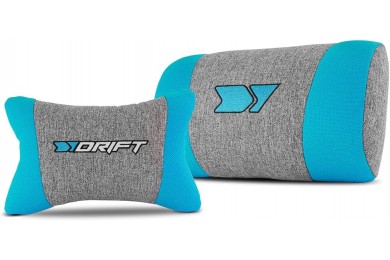 Chaise Gaming Drift DR90 PRO Gris / Bleu