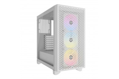 Corsair 3000D RGB Airflow (Blanc)- Pc Gamer Casa Corsair 3000D RGB Airflow (Blanc)- Pc Gamer Casa