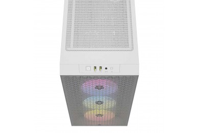 Corsair 3000D RGB Airflow (Blanc)- Pc Gamer Casa Corsair 3000D RGB Airflow (Blanc)- Pc Gamer Casa