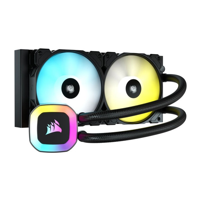 Corsair  H100 RGB - Ventilateur processeur - Pc Gamer Casa Corsair  H100 RGB - Ventilateur processeur - Pc Gamer Casa