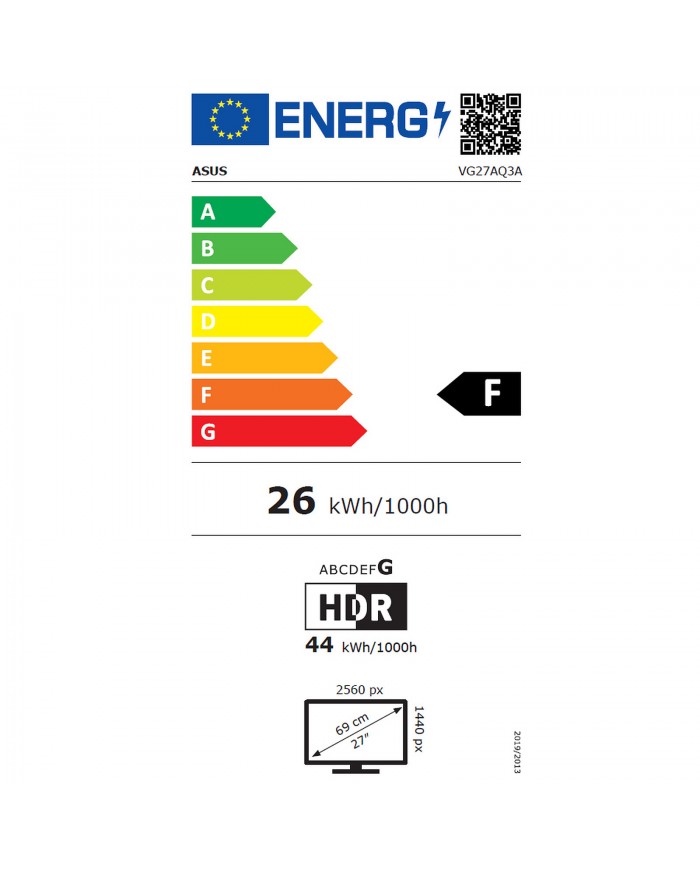 ASUS 27" LED - VG27AQ3A - Ecran PC
