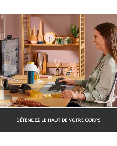 Logitech Lift Left (Graphite) - Souris PC - Pc Gamer Casa