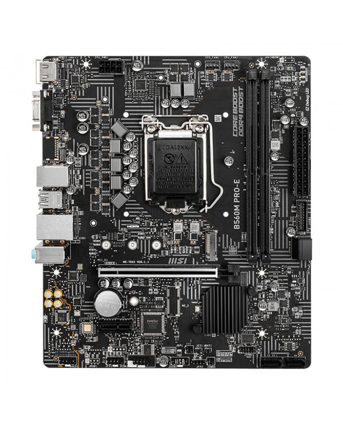 MSI B560M PRO-E - Carte mère - Pc Gamer Casa