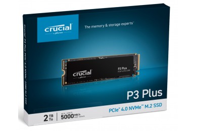 Crucial P3 Plus SSD - 500GB - M.2 2280 - PCIe 4.0 - Pc Gamer Casa Crucial P3 Plus SSD - 500GB - M.2 2280 - PCIe 4.0 - Pc Gamer Casa