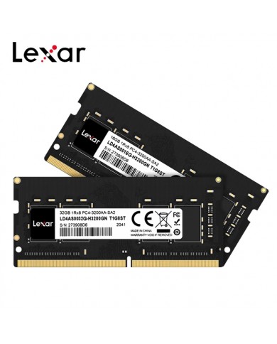 Mémoire RAM Lexar DDR4 3200 32 Go SO-DIMM - PC Gamer Casa Mémoire RAM Lexar DDR4 3200 32 Go SO-DIMM - PC Gamer Casa
