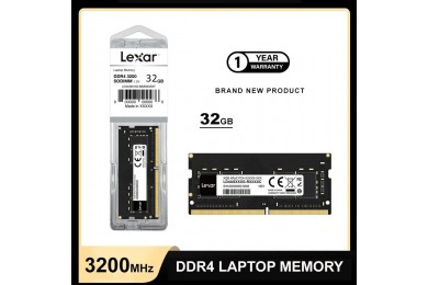 Mémoire RAM Lexar DDR4 3200 32 Go SO-DIMM - PC Gamer Casa Mémoire RAM Lexar DDR4 3200 32 Go SO-DIMM - PC Gamer Casa