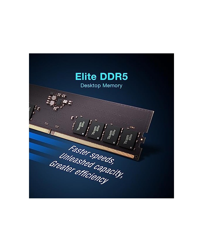 TEAM ELITE UDIMM DDR5 16GB 4800 CL40-40-70 - PC GAMER CASA |Livraison Gratuite TEAM ELITE UDIMM DDR5 16GB 4800 CL40-40-70 - PC GAMER CASA |Livraison Gratuite