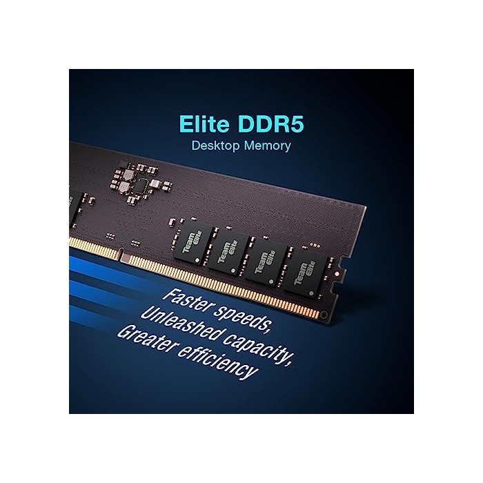 TEAM ELITE UDIMM DDR5 16GB 4800 CL40-40-70 - PC GAMER CASA |Livraison Gratuite TEAM ELITE UDIMM DDR5 16GB 4800 CL40-40-70 - PC GAMER CASA |Livraison Gratuite