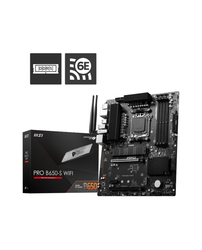 MSI PRO B650-S WIFI - Carte mère - Pc Gamer Casa