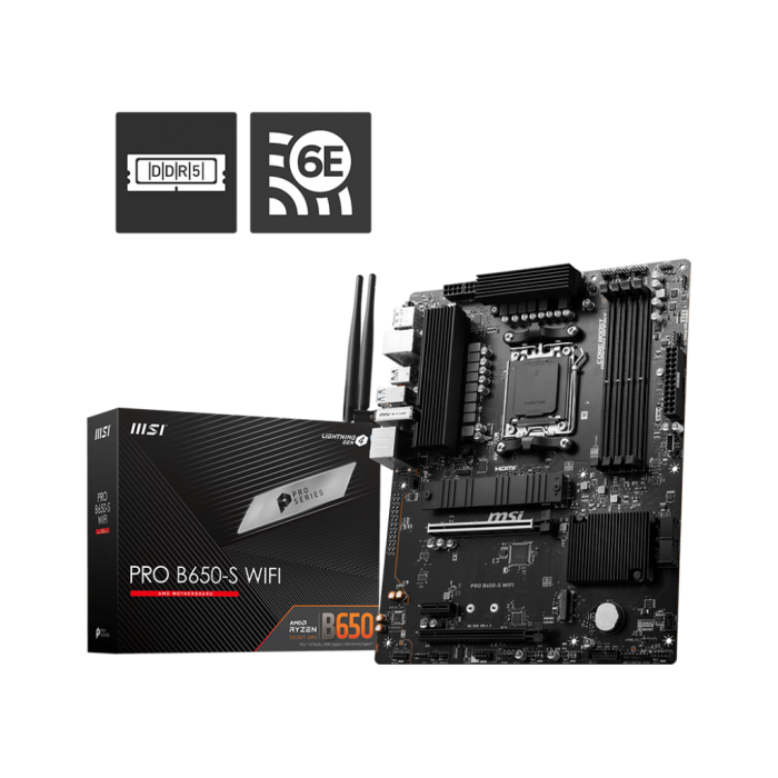 MSI PRO B650-S WIFI - Carte mère - Pc Gamer Casa