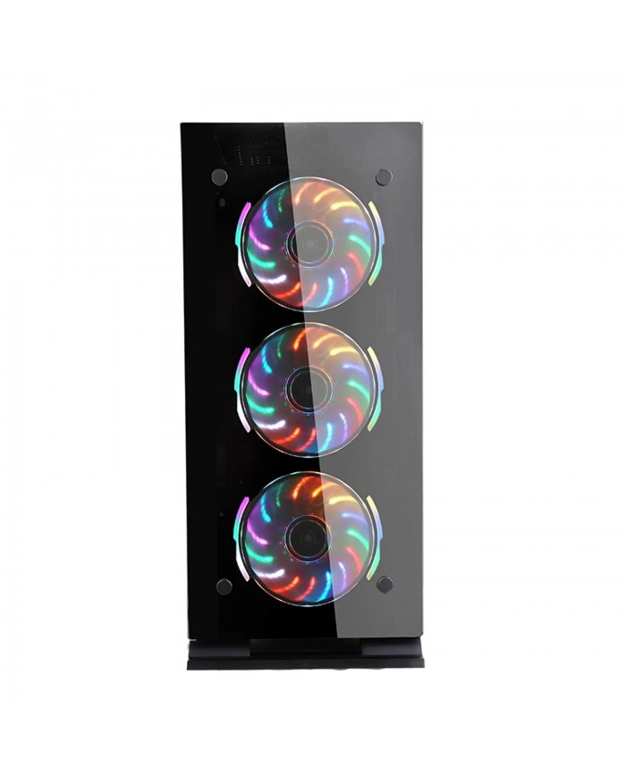 HYBROK SHADOW ARGB (GLASS) + PSU 650W 80+ BRONZE - Pc Gamer Casa HYBROK SHADOW ARGB (GLASS) + PSU 650W 80+ BRONZE - Pc Gamer Casa