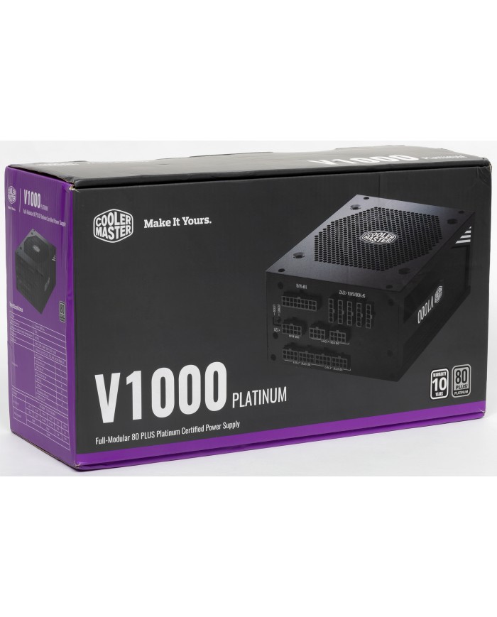 Cooler Master V1000 80PLUS Platinum - Alimentation PC