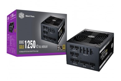 Cooler Master MWE Gold 1250 Full Modular V2 - Pc Gamer Casa Cooler Master MWE Gold 1250 Full Modular V2 - Pc Gamer Casa