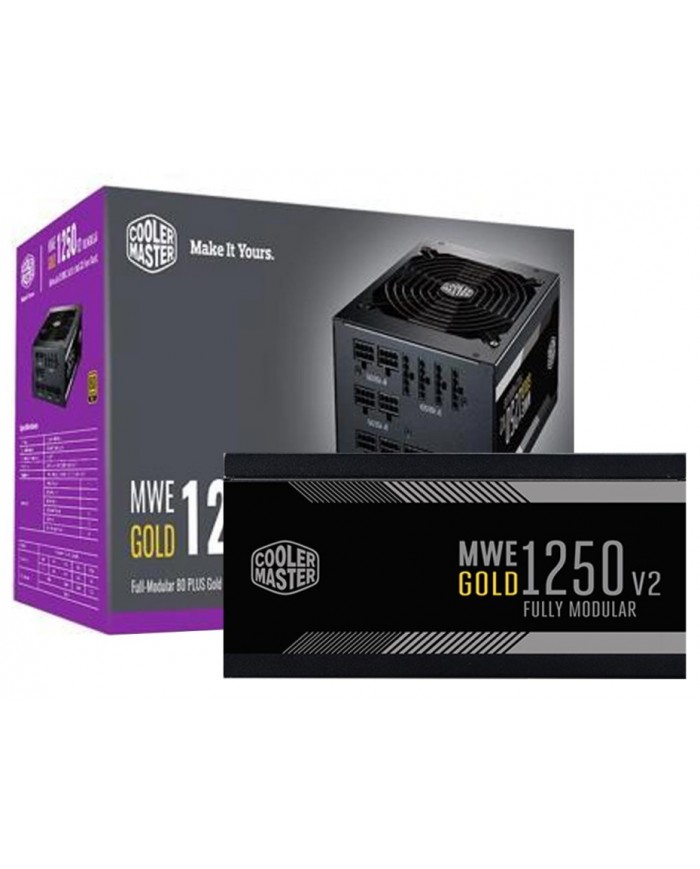 Cooler Master MWE Gold 1250 - V2 ATX 3.0 Alimentation PC 1250 W