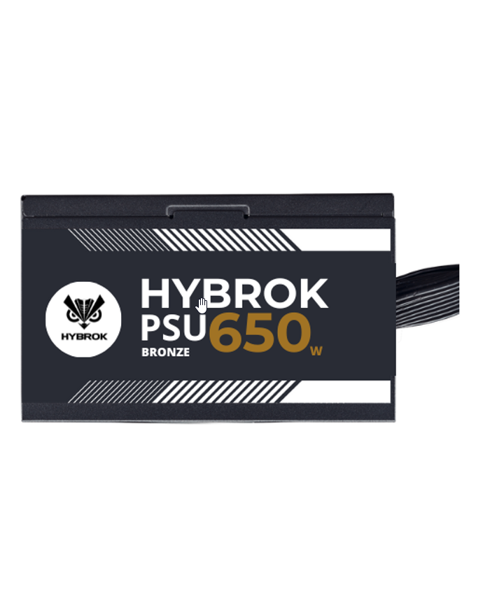 Alimentation HYBROK PSU 650W Bronze 80+ / Puissante / Efficace / Abordable / Pc Gamer Casa / Livraison gratuite Alimentation HYBROK PSU 650W Bronze 80+ / Puissante / Efficace / Abordable / Pc Gamer Casa / Livraison gratuite