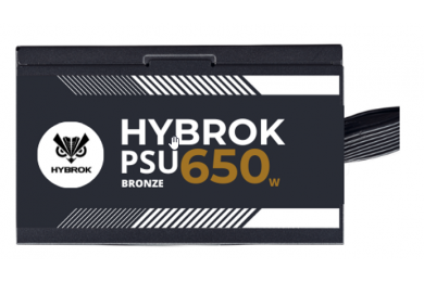 Alimentation HYBROK PSU 650W Bronze 80+ / Puissante / Efficace / Abordable / Pc Gamer Casa / Livraison gratuite Alimentation HYBROK PSU 650W Bronze 80+ / Puissante / Efficace / Abordable / Pc Gamer Casa / Livraison gratuite