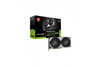 MSI GeForce RTX 4070 SUPER 12G VENTUS 2X OC - CARTE GRAPHIQUE MSI GeForce RTX 4070 SUPER 12G VENTUS 2X OC - CARTE GRAPHIQUE