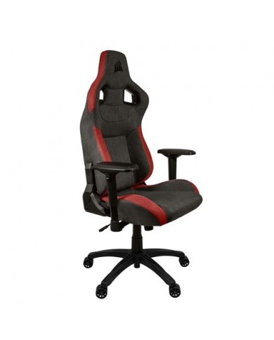 CORSAIR T3 RUSH Fabric (2023) - Charcoal/Red -  Chaise Gaming - Pc Gamer Casa CORSAIR T3 RUSH Fabric (2023) - Charcoal/Red -  Chaise Gaming - Pc Gamer Casa