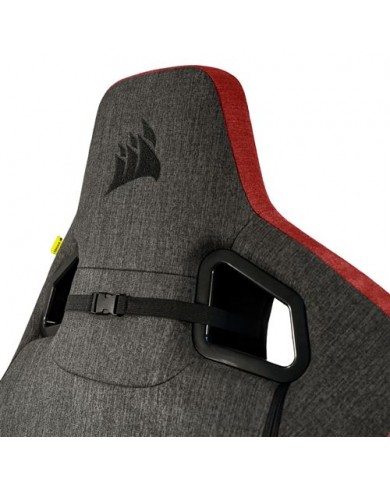 CORSAIR T3 RUSH Fabric (2023) - Charcoal/Red -  Chaise Gaming - Pc Gamer Casa CORSAIR T3 RUSH Fabric (2023) - Charcoal/Red -  Chaise Gaming - Pc Gamer Casa