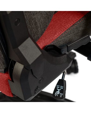 CORSAIR T3 RUSH Fabric (2023) - Charcoal/Red -  Chaise Gaming - Pc Gamer Casa CORSAIR T3 RUSH Fabric (2023) - Charcoal/Red -  Chaise Gaming - Pc Gamer Casa