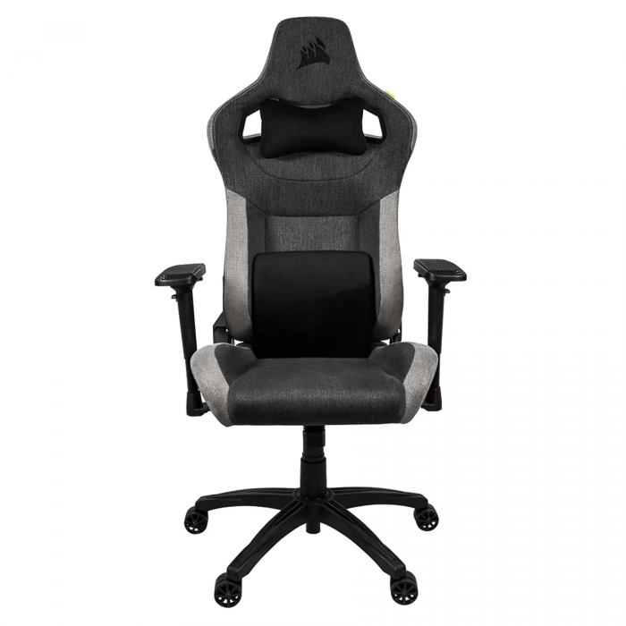 CORSAIR T3 RUSH Fabric (2023) - Charcoal/gray -  Chaise Gaming - Pc Gamer Casa