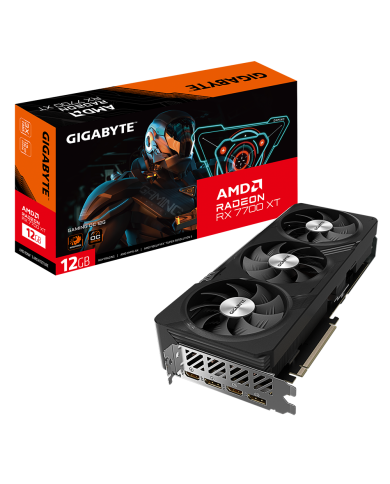 Gigabyte Radeon RX 7700 XT GAMING OC 12G - Carte Graphique Gigabyte Radeon RX 7700 XT GAMING OC 12G - Carte Graphique