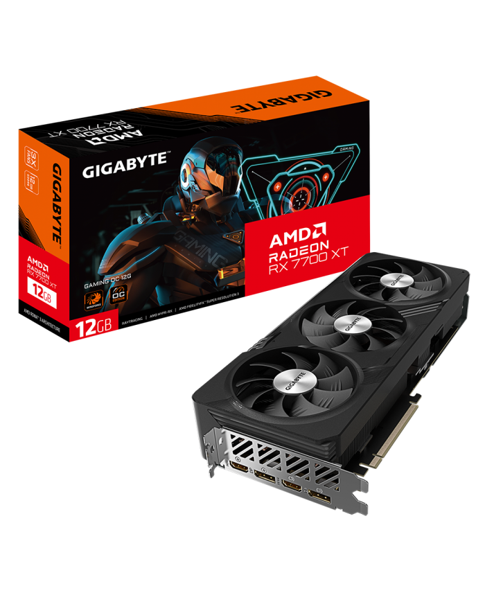 Gigabyte Radeon RX 7700 XT GAMING OC 12G - Carte Graphique Gigabyte Radeon RX 7700 XT GAMING OC 12G - Carte Graphique
