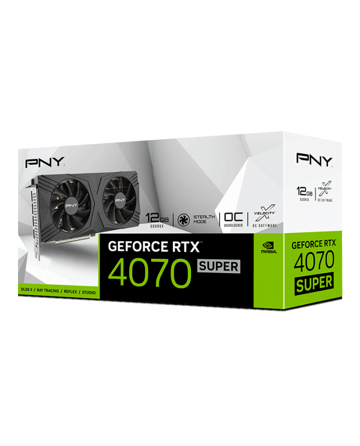 PNY GeForce RTX 4070 SUPER 12GB VERTO OC 12GB - Carte Graphique - Pc Gamer Casa PNY GeForce RTX 4070 SUPER 12GB VERTO OC 12GB - Carte Graphique - Pc Gamer Casa