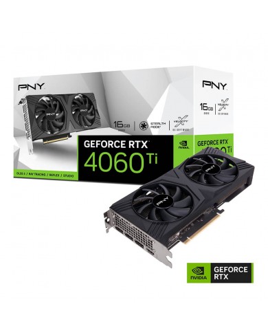 PNY GeForce RTX 4060 Ti 16GB VERTO Dual Fan - Carte Graphique PNY GeForce RTX 4060 Ti 16GB VERTO Dual Fan - Carte Graphique