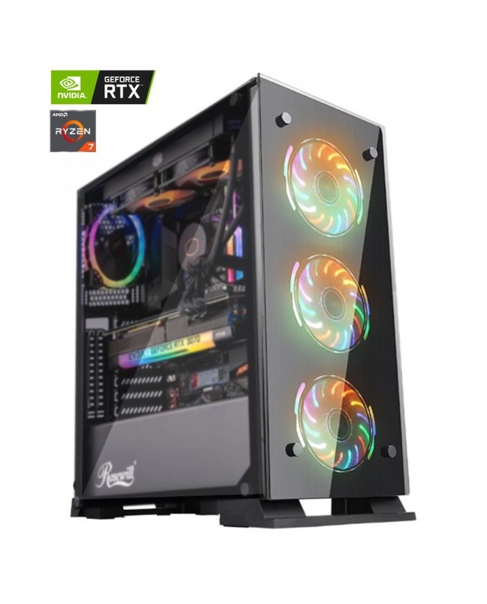 PC Gamer Rampage RYZEN 7-RTX 3050 | Meilleur Prix Maroc
