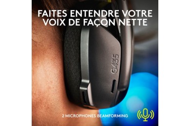 Logitech G G435 (Noir) / Micro-Casque / Logitech Maroc Logitech G G435 (Noir) / Micro-Casque / Logitech Maroc