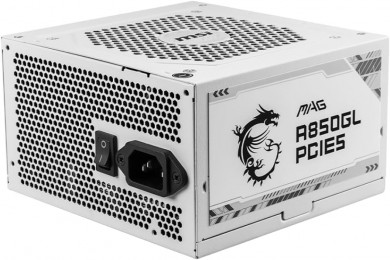 MSI MAG A850GL PCIE5 BLANC - Alimentation PC- Pc Gamer Casa MSI MAG A850GL PCIE5 BLANC - Alimentation PC- Pc Gamer Casa