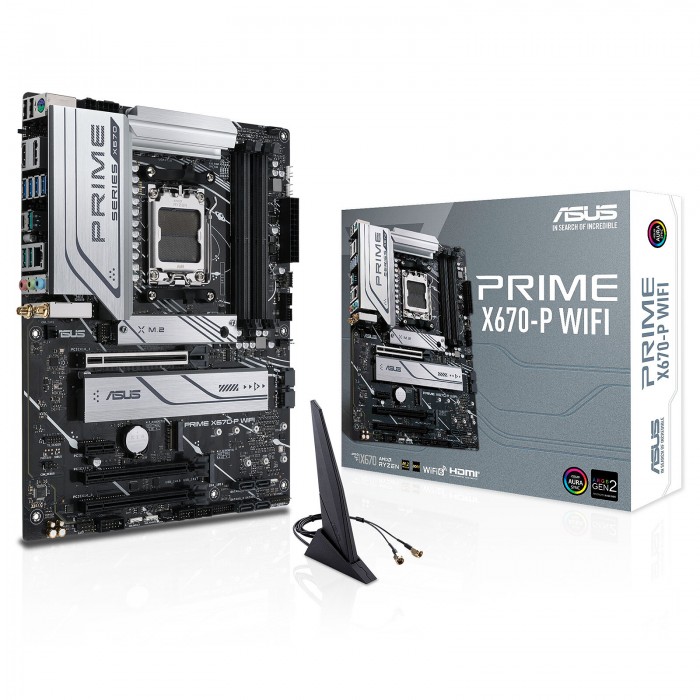 ASUS PRIME X670-P WIFI - Carte mère - Pc Gamer Casa