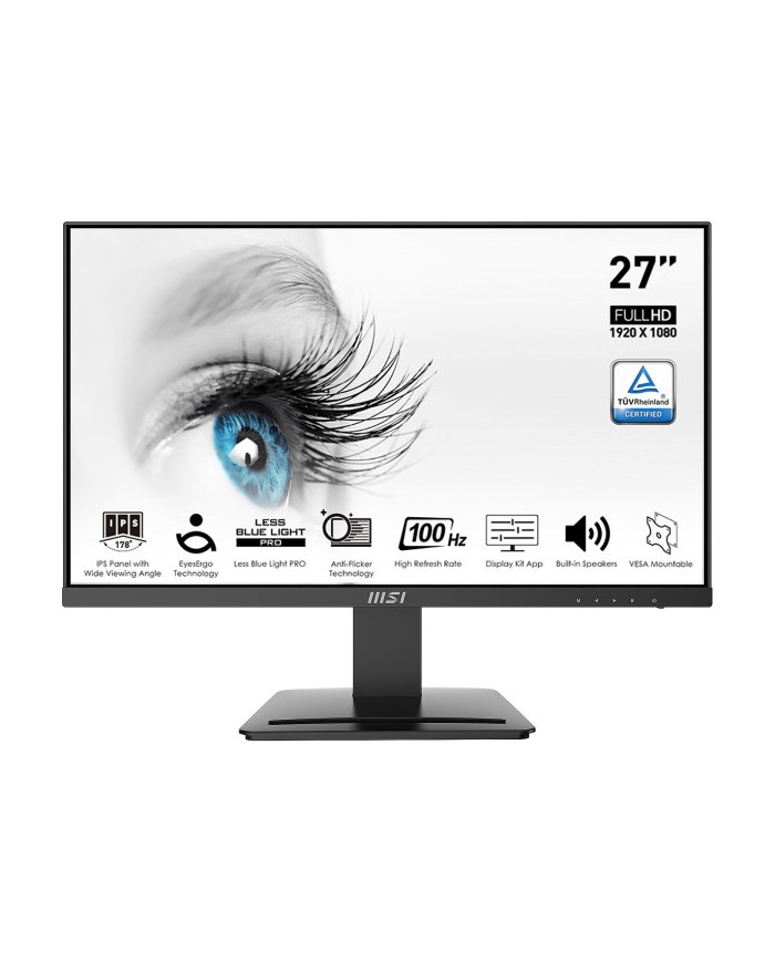 MSI 27" LED - PRO MP273A - Ecran PC - Pc Gamer Casa MSI 27" LED - PRO MP273A - Ecran PC - Pc Gamer Casa