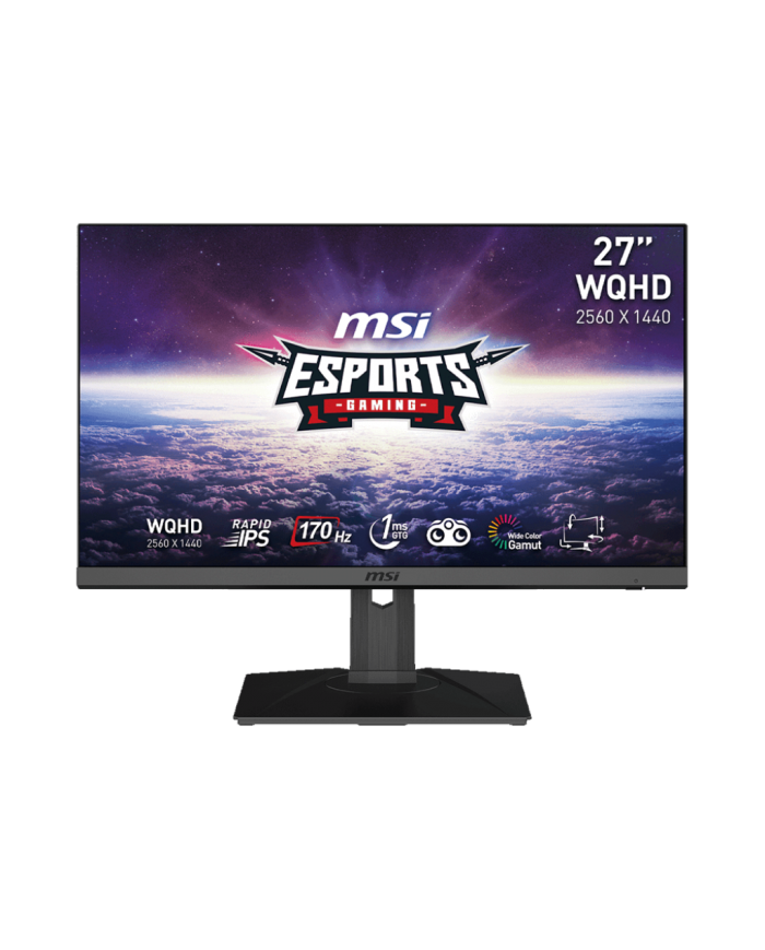 MSI 27" LED - G272QPF - Monitor Pc -  Msi Maroc