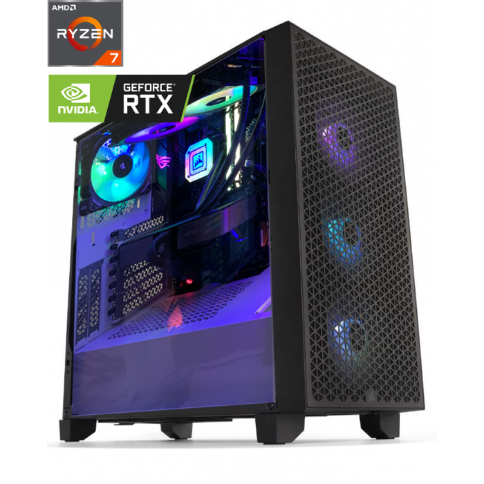 PC Gamer Cyclone RYZEN 7-RTX 4060 Ti - Qualité/Prix Maroc