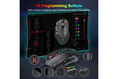 Souris Gaming Pictek PC257 - Précision & Confort - Souris PC