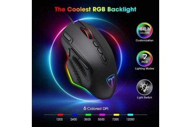 Souris Gaming Pictek PC257 - Précision & Confort - Souris PC