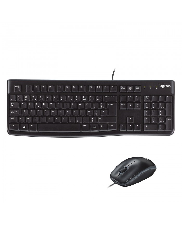 Logitech Desktop MK120  - Pack clavier souris - Pc Gamer Casa Logitech Desktop MK120  - Pack clavier souris - Pc Gamer Casa