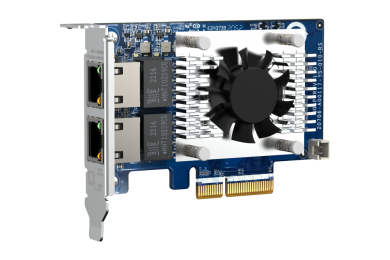 QNAP QXG-10G2TB Dual Port 10GbE - PC Gamer Casa