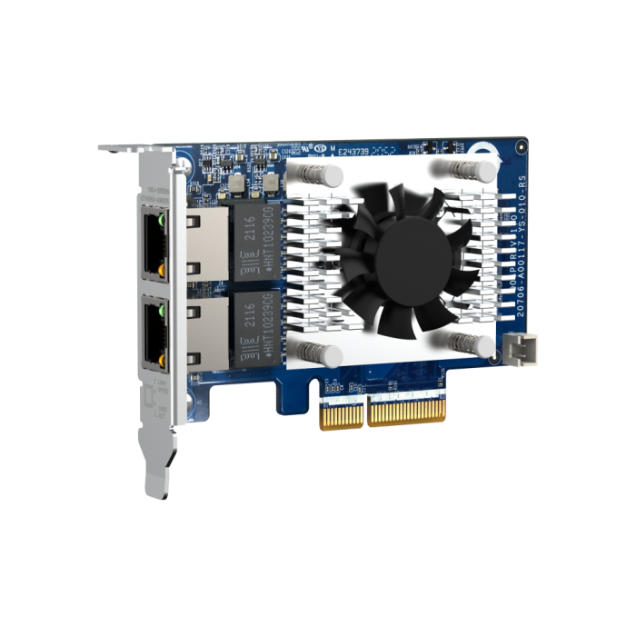 QNAP QXG-10G2TB Dual Port 10GbE - PC Gamer Casa