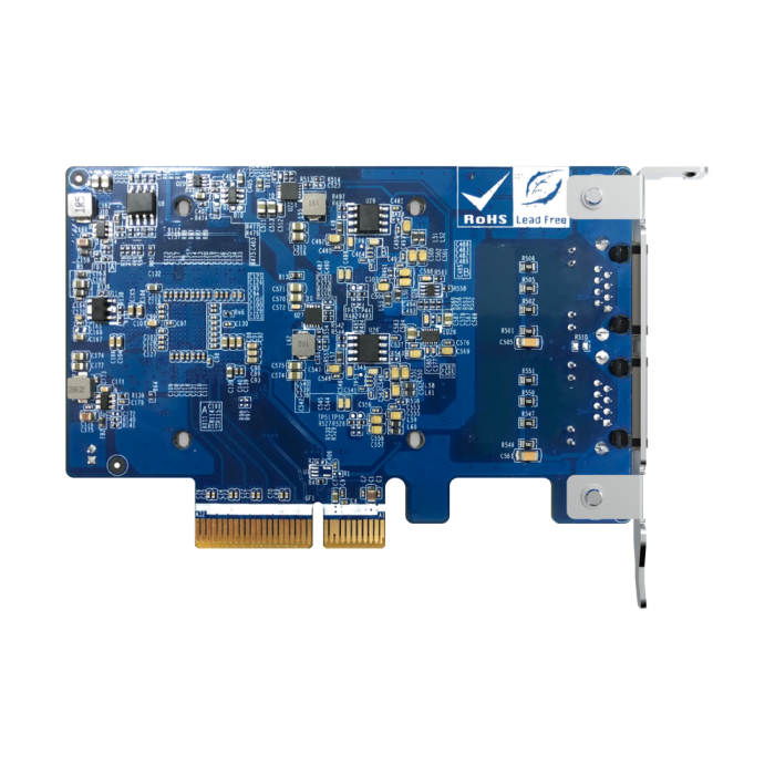 QNAP QXG-10G2TB Dual Port 10GbE - PC Gamer Casa