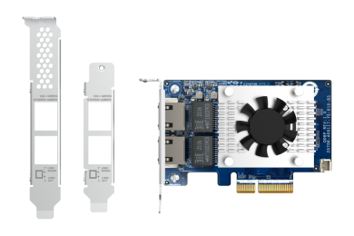 QNAP QXG-10G2TB Dual Port 10GbE - PC Gamer Casa